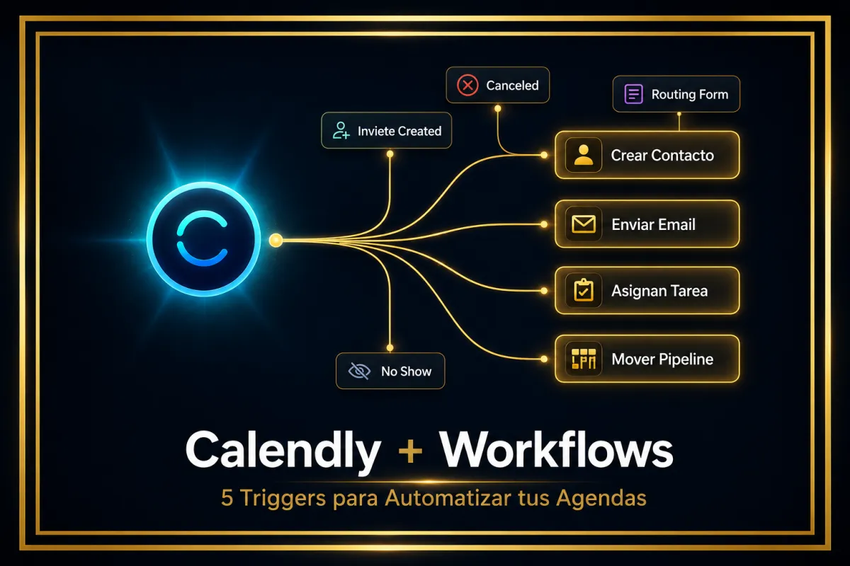 Calendly + Workflows en el CRM: 5 Triggers para Automatizar tus Agendas