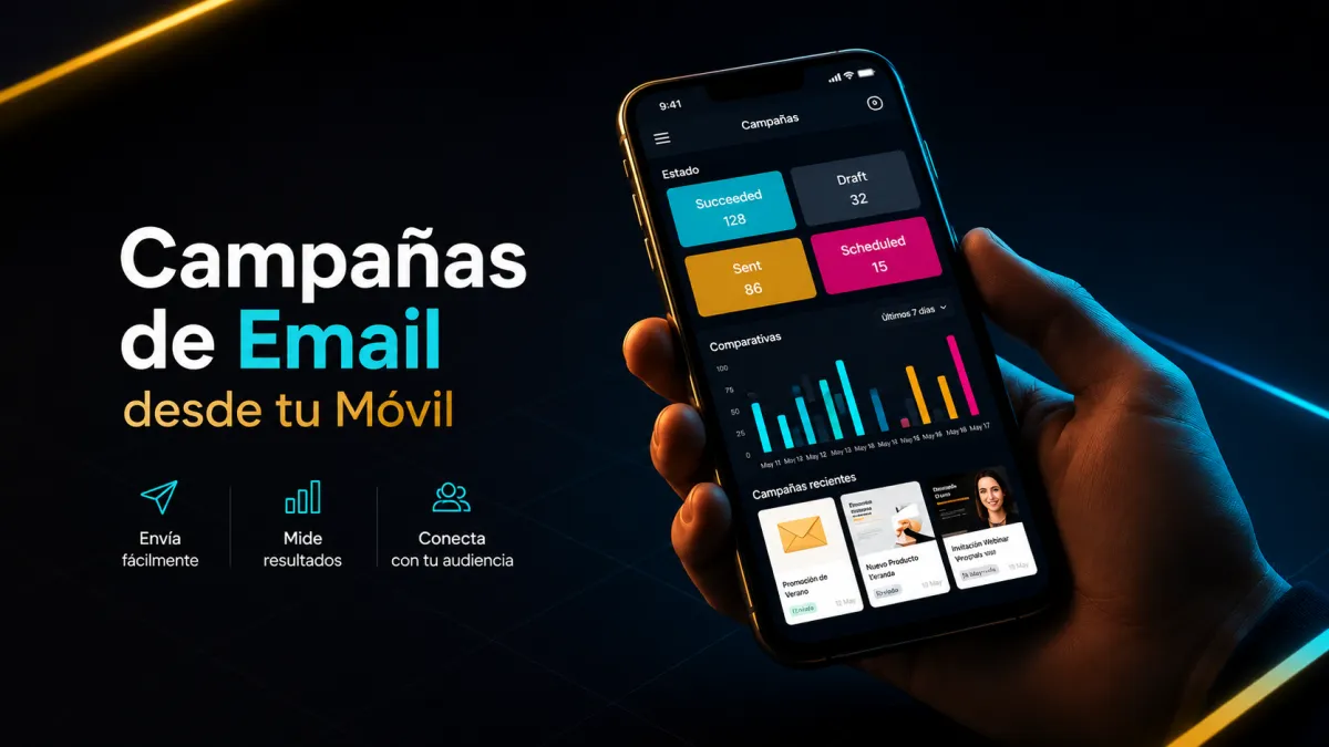 Campañas de Email en la App Móvil: Analiza el Rendimiento Desde Tu Teléfono