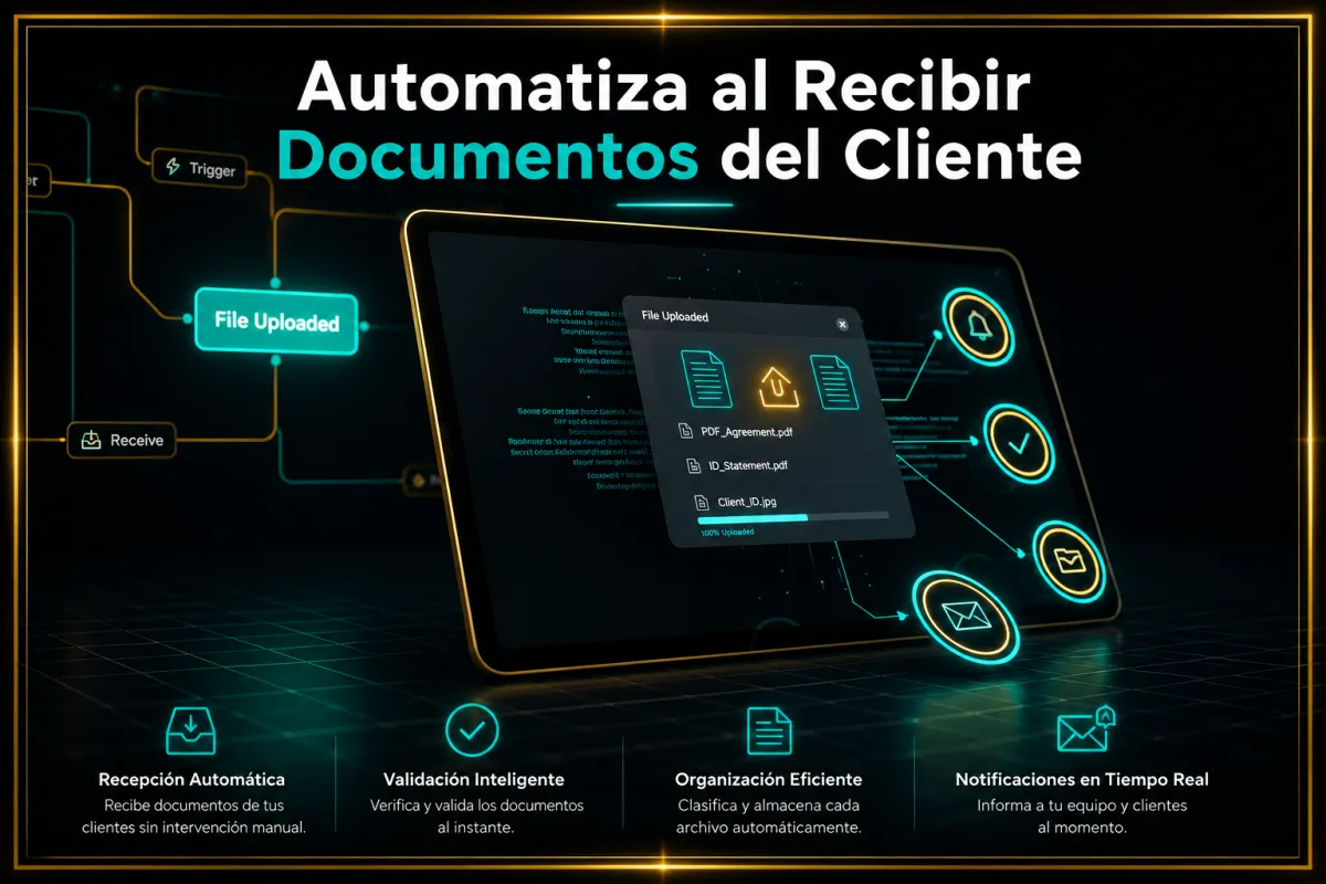 Nuevo Trigger en Workflows: Automatiza al Recibir Archivos de Tus Clientes en el Portal