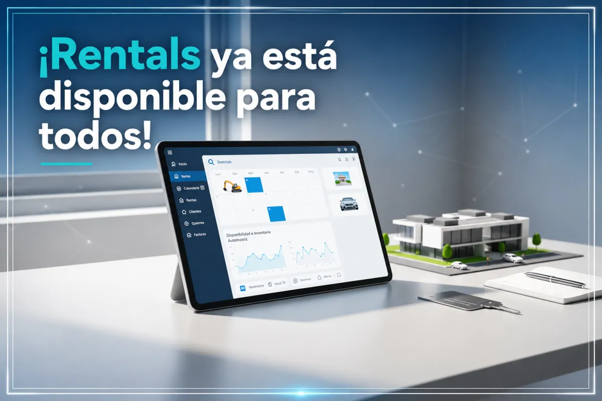 Nuevo Módulo de Rentas CRM: Gestiona Inventario Fácilmente