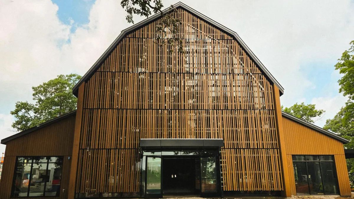 Reclaimed Timber Frame Barn