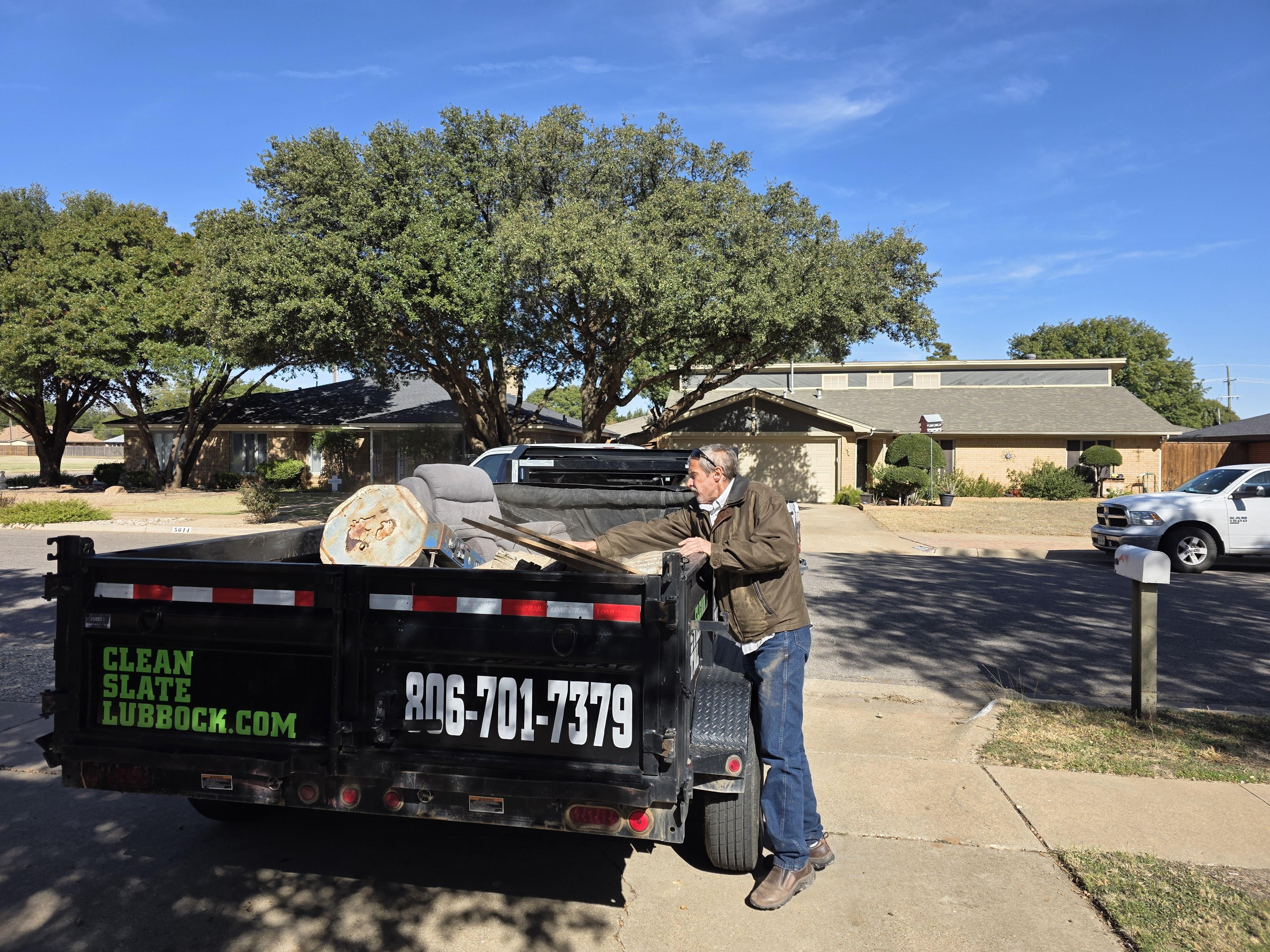7 Yard Dumpster lubbock