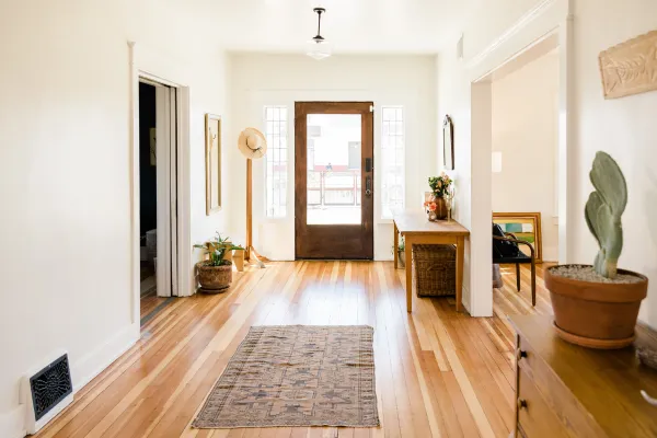 A well-staged modern Los Angeles home interior
