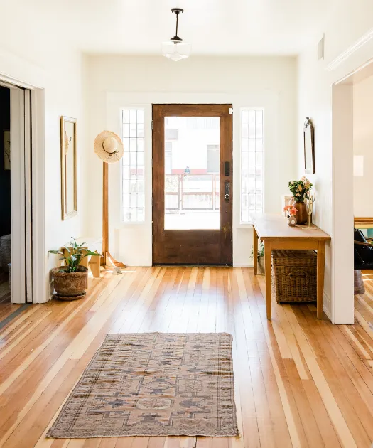 A well-staged modern Los Angeles home interior