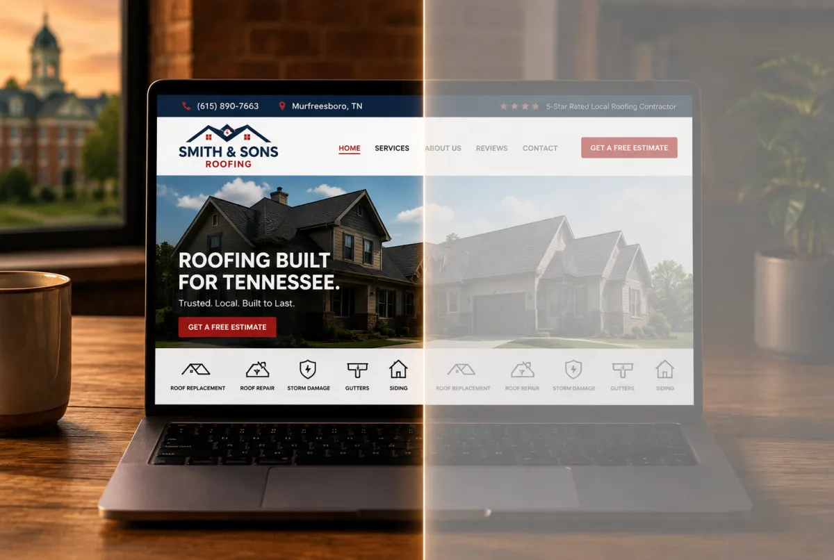 AI-optimized web design for Middle Tennessee small businesses — Cory Media Group builds websites that get found by ChatGPT, Google AI Overviews, and local AI search | Cory Media Group