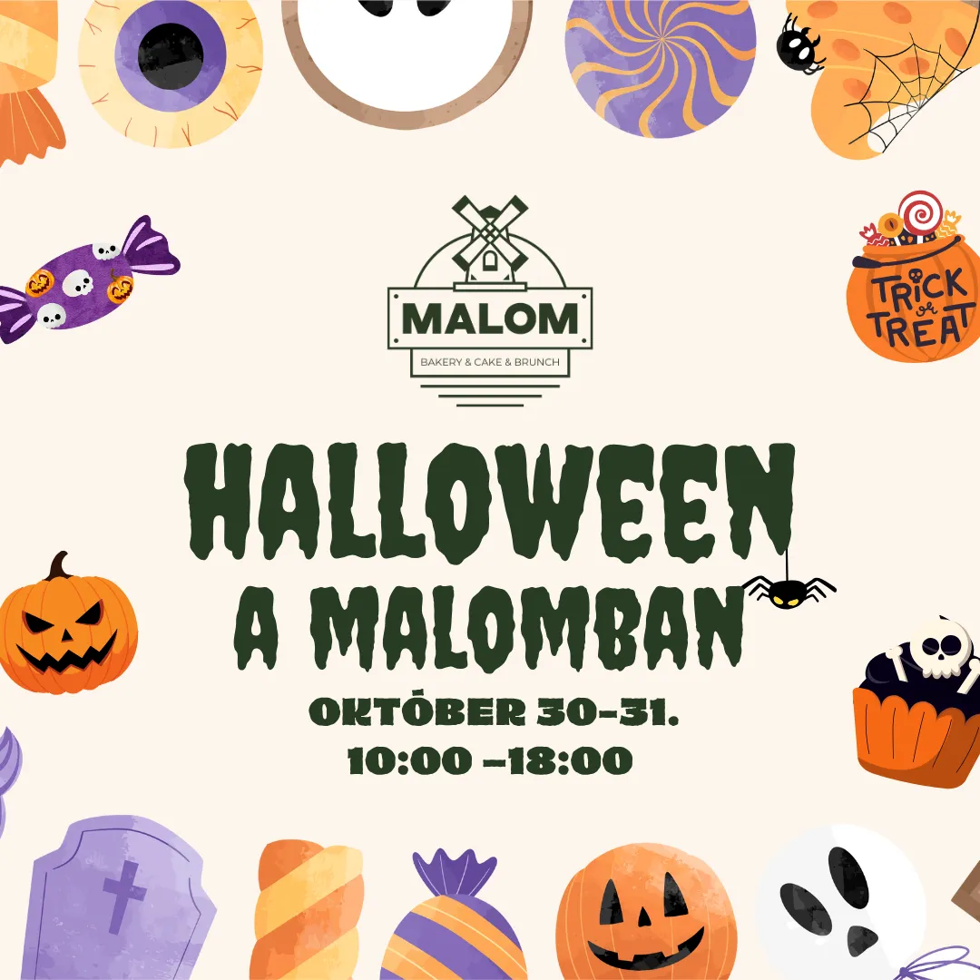 Halloween a Malom Cukrászában Veresegyházán