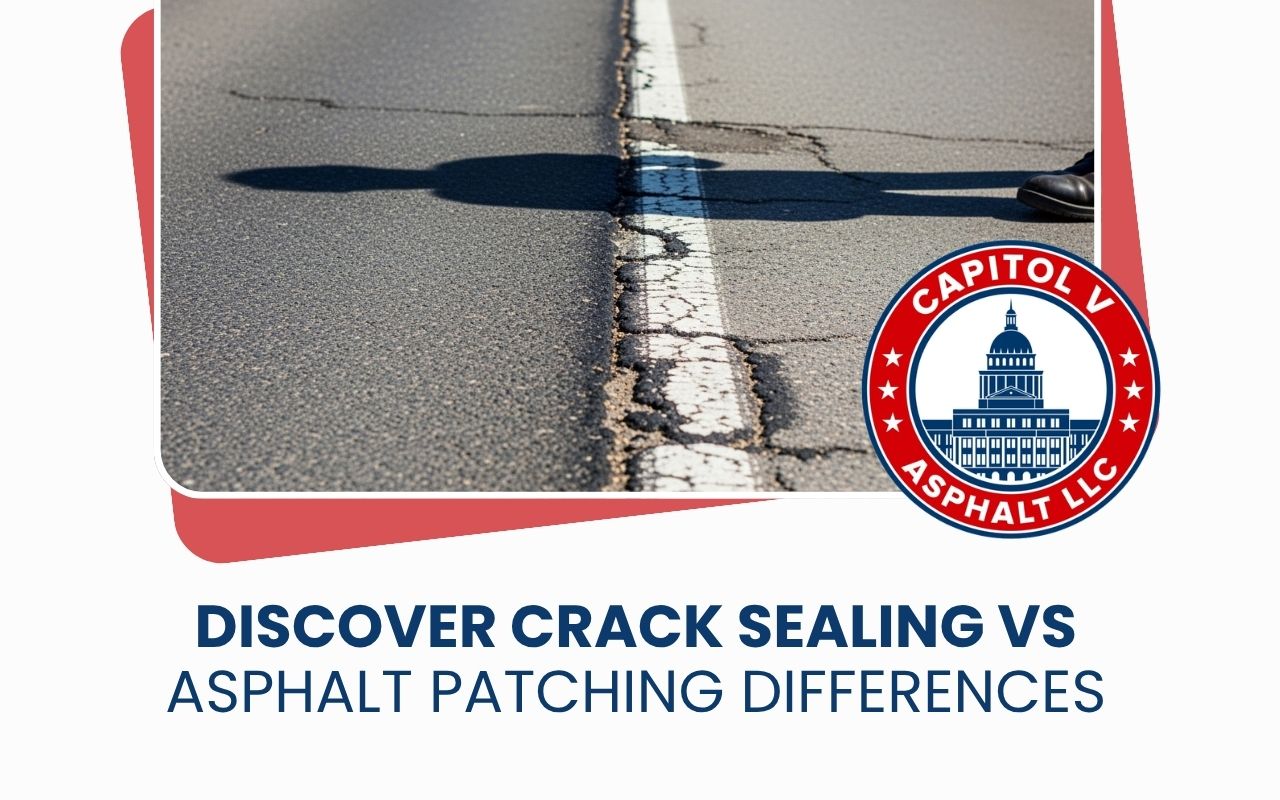 crack sealing vs asphalt patching guide for damaged asphalt surfaces