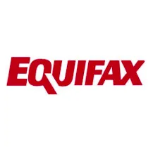 The wod Equifax in red and all caps.