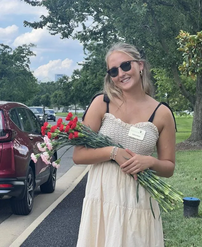 Flowers of Remembrance event