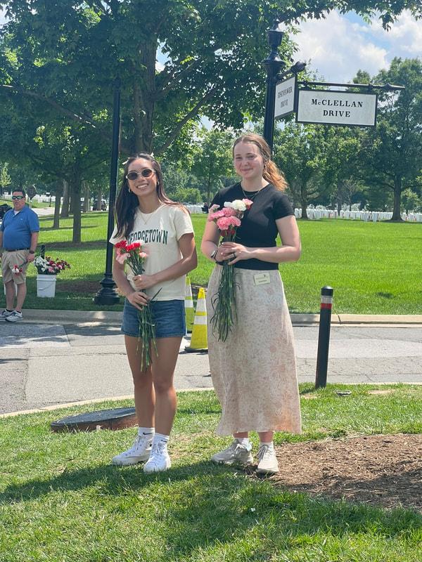 Flowers of Remembrance event