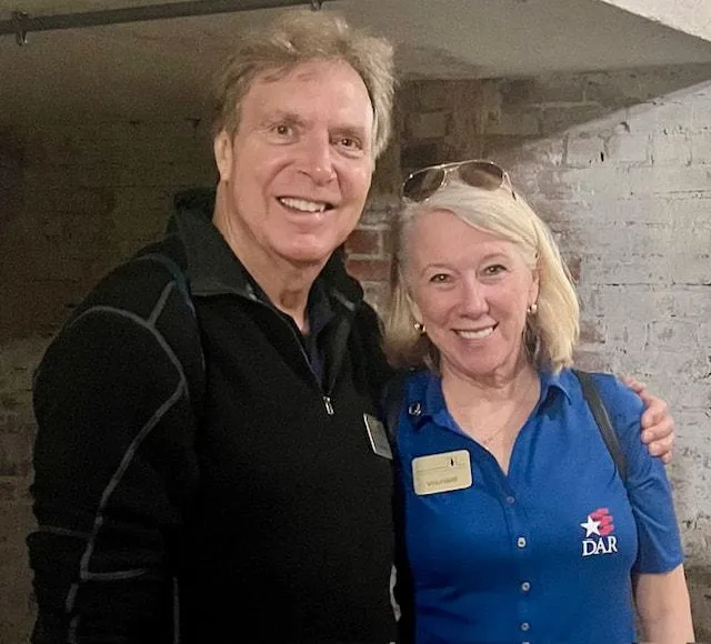 Volunteers at the Flowers of Remembrance event