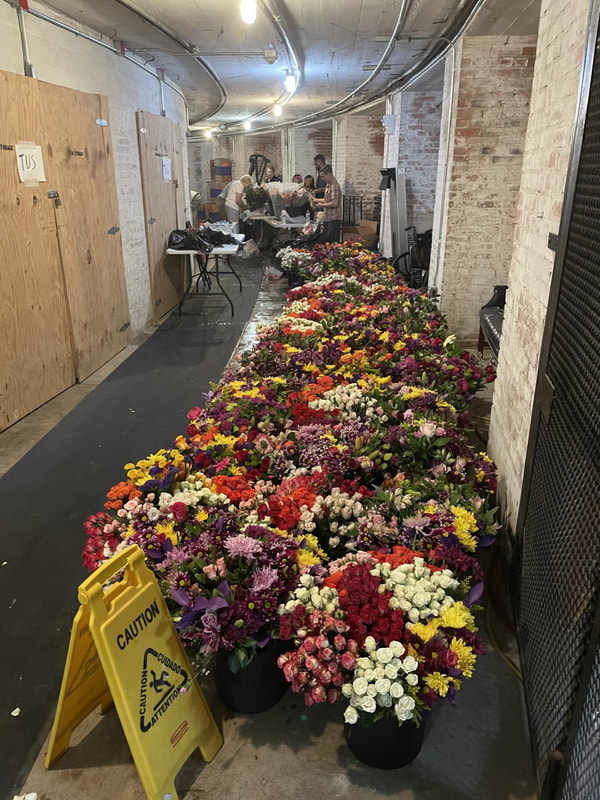 Flowers for the event