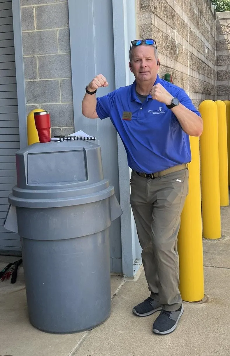 Volunteers at the Flowers of Remembrance event
