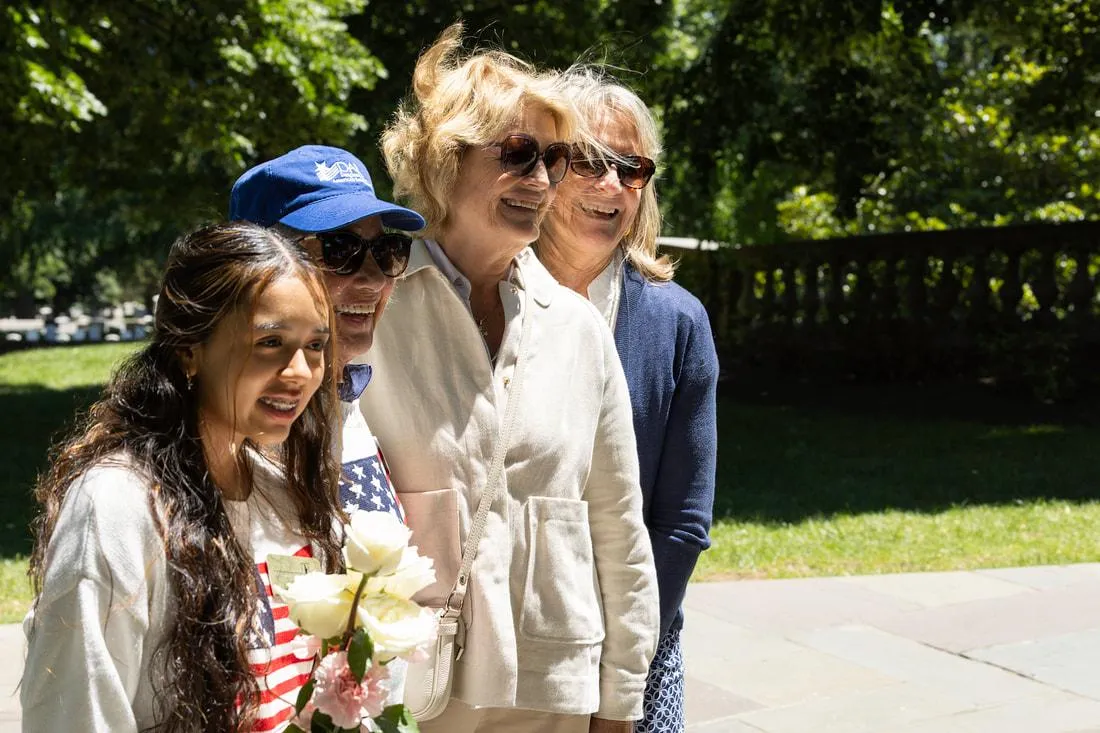 Flowers of Remembrance event