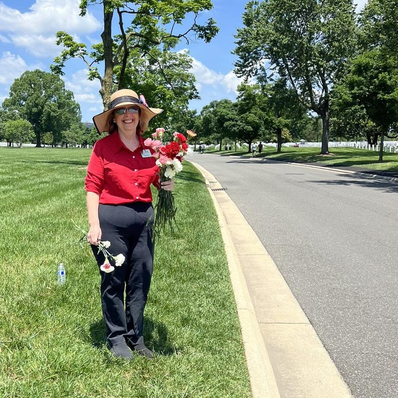Flowers of Remembrance event