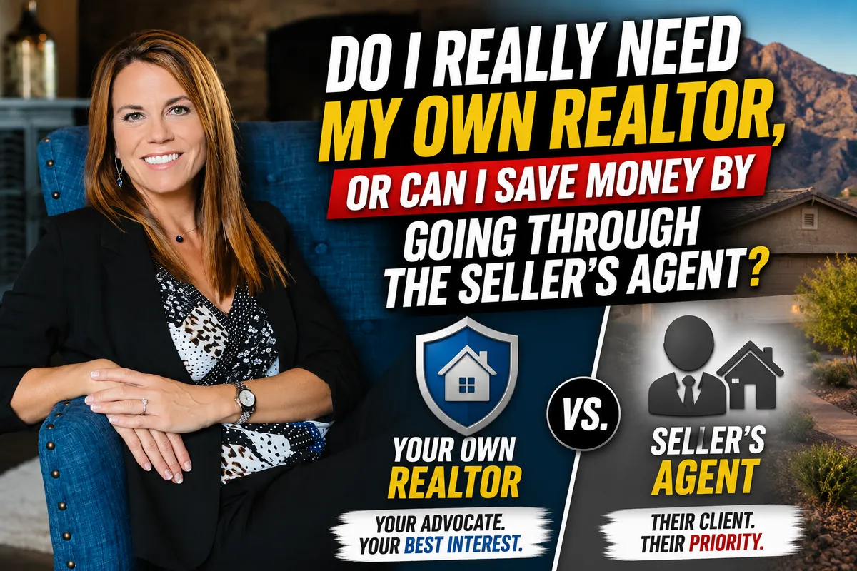 Do I Really Need My Own Realtor, or Can I Save Money by Going Through the Seller's Agent?