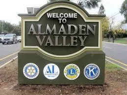 Elevated composite deck overlooking hills in Almaden Valley San Jose