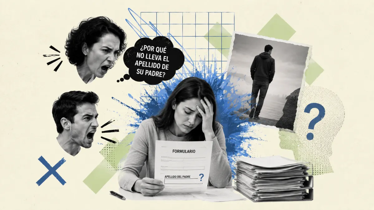 ¿Puedo quitarle a mi hijo el apellido de su padre ausente?