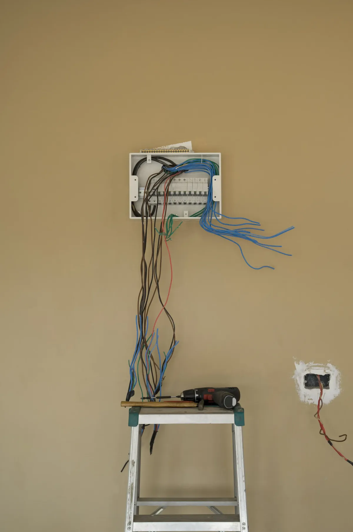 Electrical Services San Diego — Electrician at work — AAA Pro Systems
