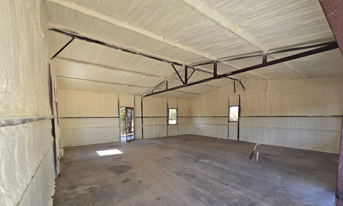 Professional Spray Foam Insulation Services For Metal Buildings