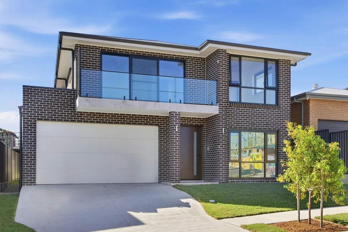 Luxury split-level architectural house designed and built by Verona Homes