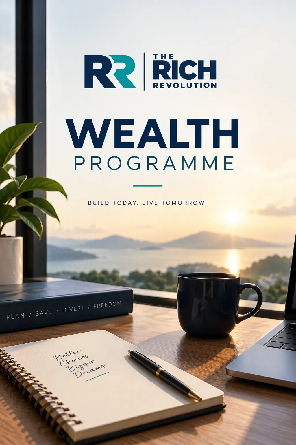 Aspirational luxury wealth growth and executive prosperity advisory