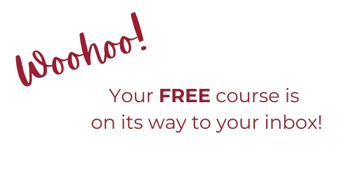 Your free course is on its way to your inbox