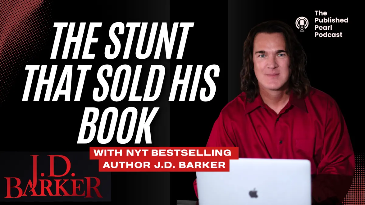 The stunt that sold his book with NYT bestselling author JD Barker