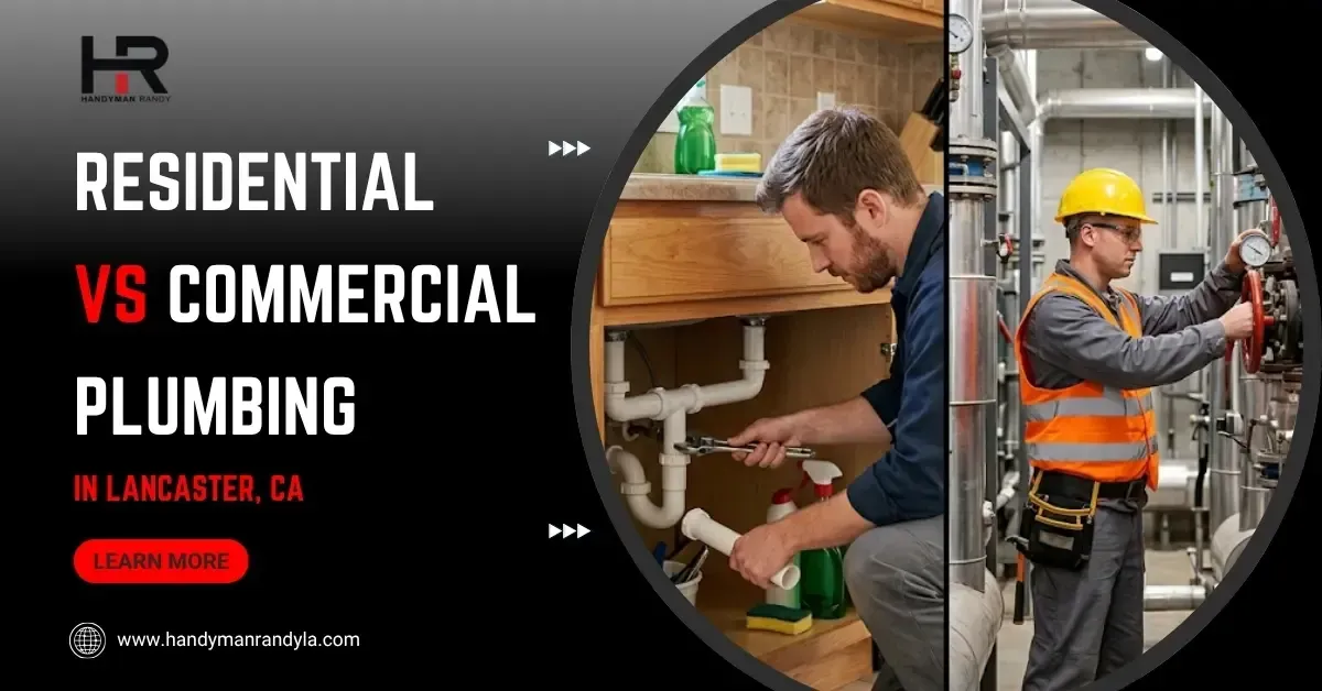 Residential vs Commercial Plumbing