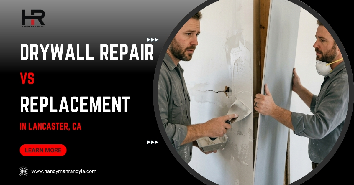 Drywall Repair vs Replacement
