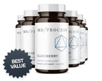  GlucoBerry 6 Bottle