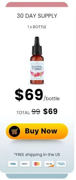 Revival Tonic $69 Per Bottle