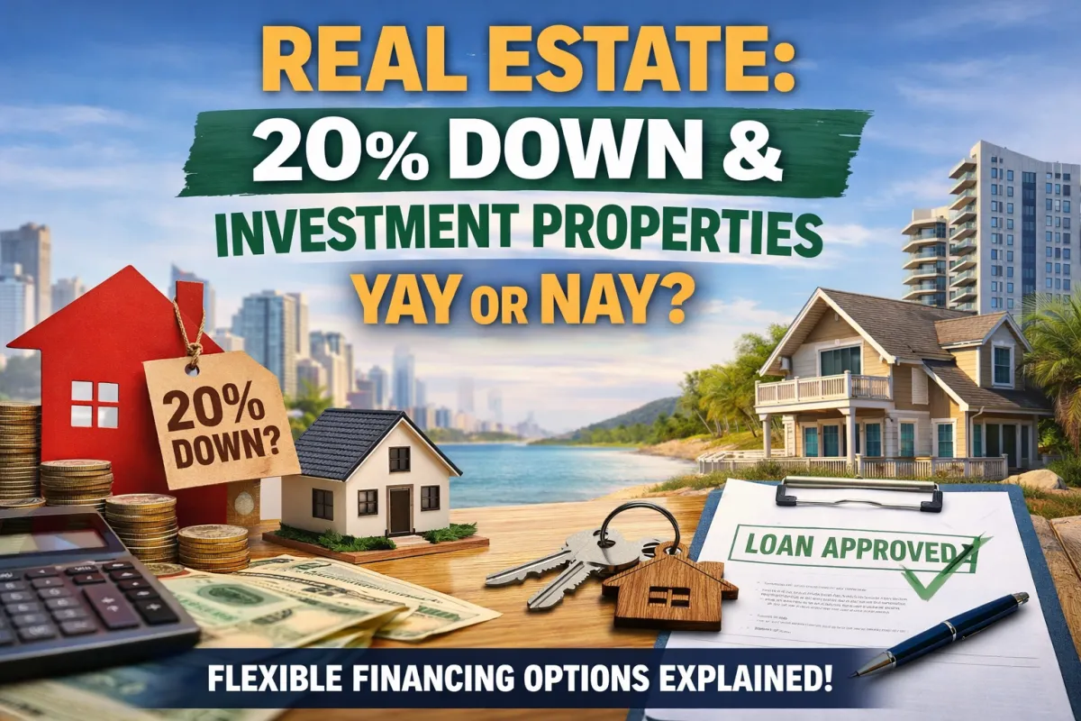 Real Estate: 20% Down and Investment Properties — Yay or Nay?