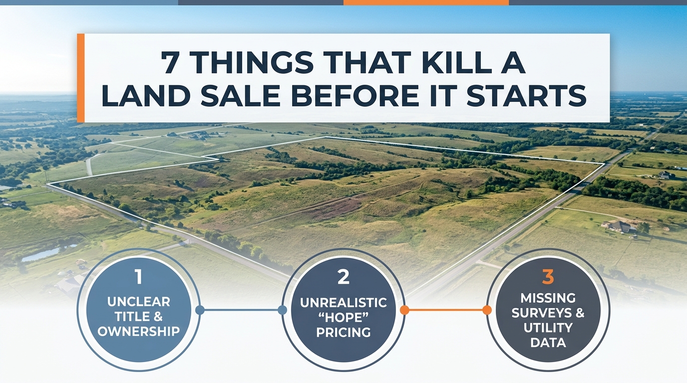 7 Things That Kill a Land Sale Before It Even Starts