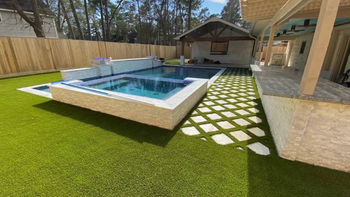 Katy Artificial Grass install and builds in Katy, Texas