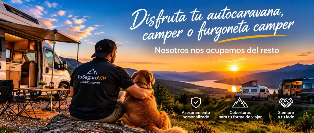 Disfruta tu autocaravana, camper o furgoneta camper. Nosotros nos ocupamos del resto.Disfruta tu camper. Nosotros nos ocupamos del resto