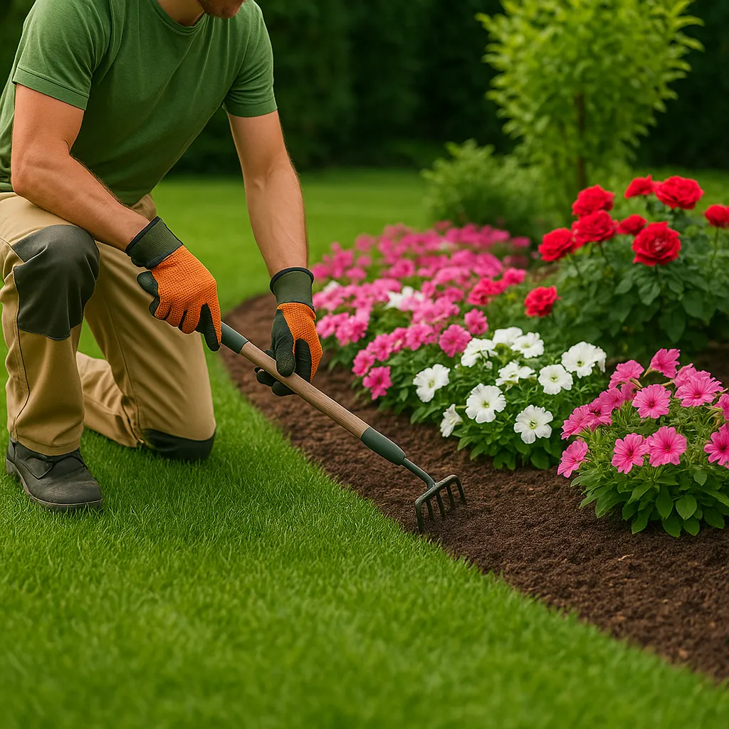 Portland TX Lawn and Flower Bed