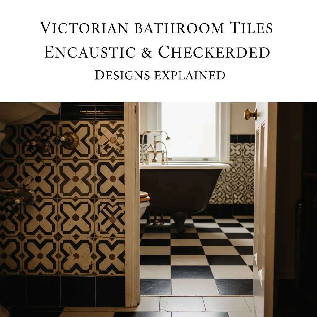 Victorian Bathroom Tiles: Encaustic and Checkerboard Designs Explained