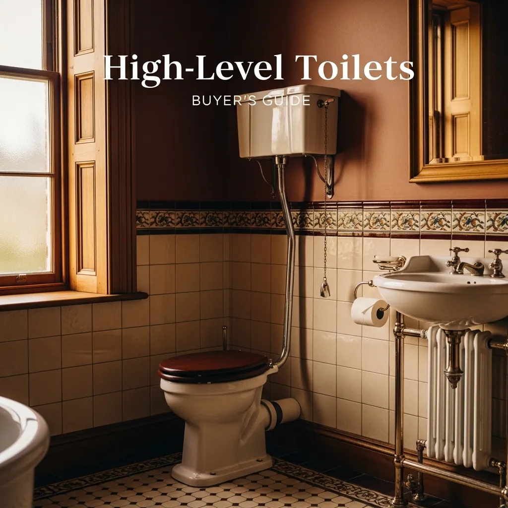 High-Level Toilets: A Buyer's Guide for Period Bathrooms