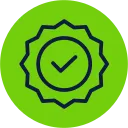 Electrical services quality workmanship icon symbolizing reliable and professional results