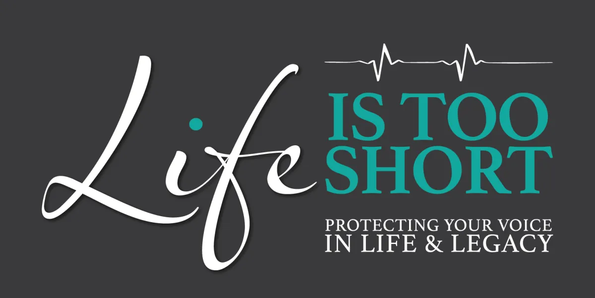 Life is too short to sweat about death | Protecting your voice in life & legacy