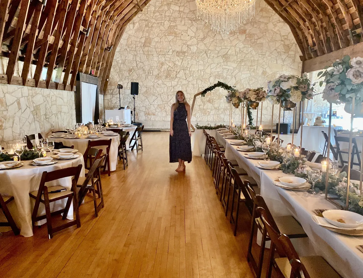 photo of smiling wedding coupe sitting inside vehicle