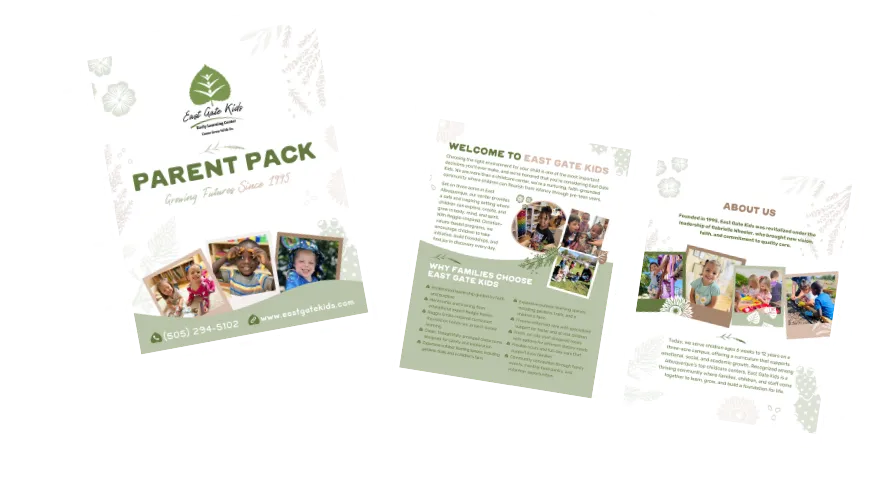 childcare prospectus parent pack