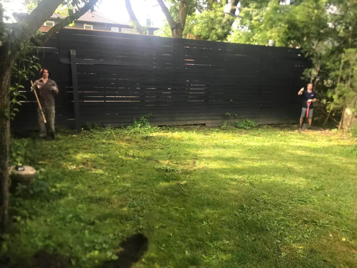 Before Garden Transformation