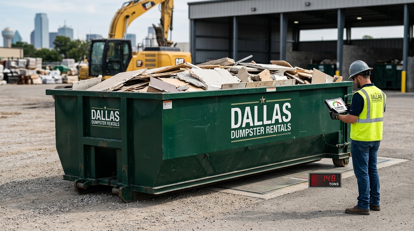 Dumpster Rental Weight Limits and Overage Fees Explained