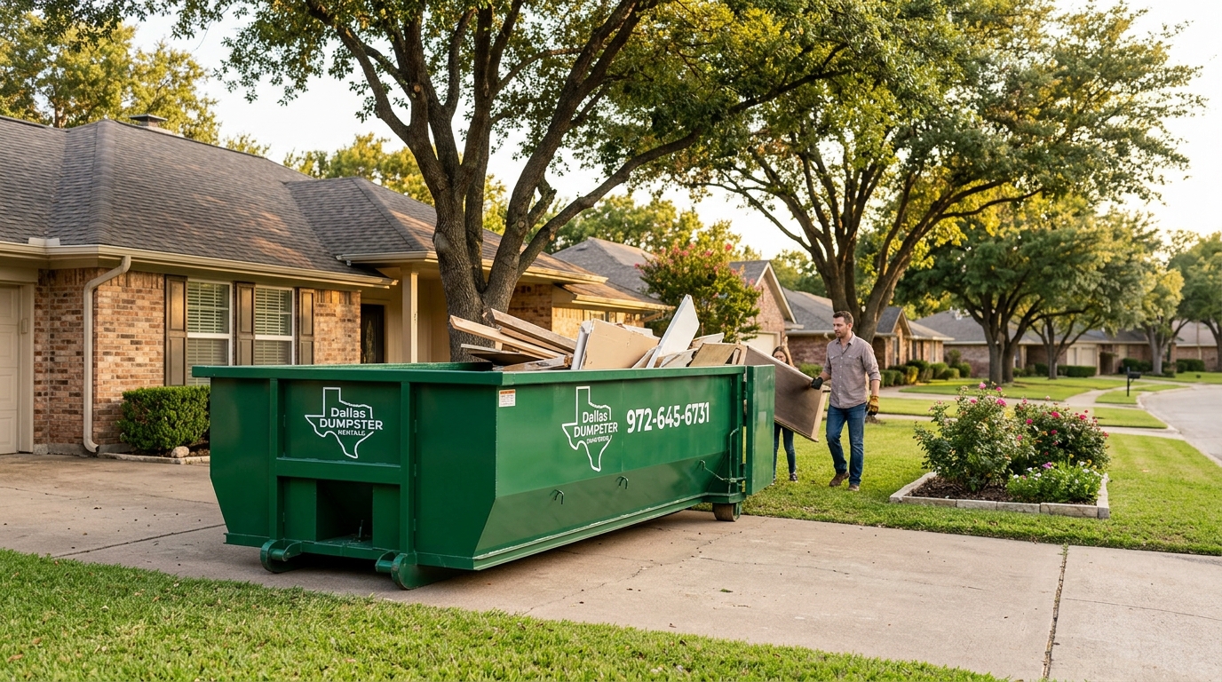 Wondering how much does it cost to rent a dumpster in Dallas? See 2024 pricing for 10, 15, and 20-yard roll-off dumpsters across the DFW metroplex.