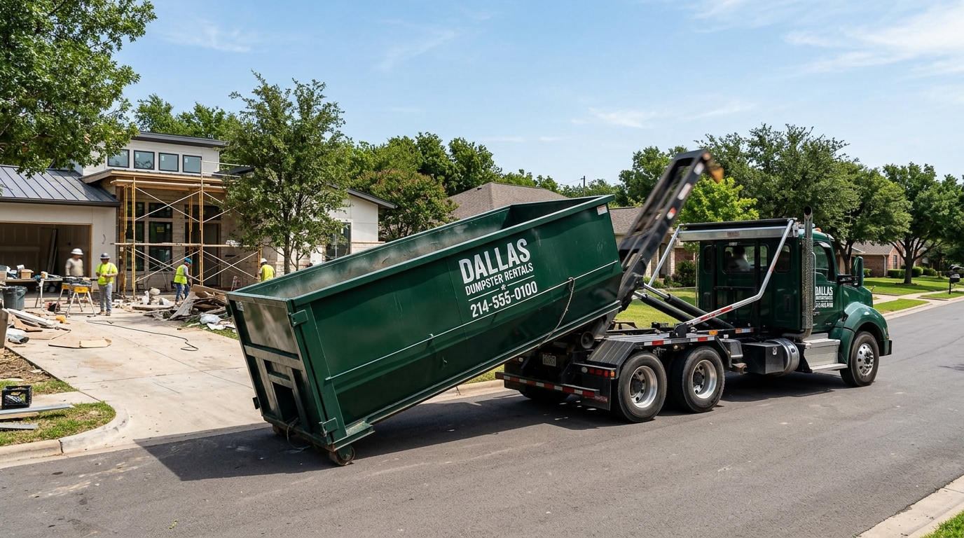 Roll-Off Dumpster Rental Costs in Richardson and Plano TX