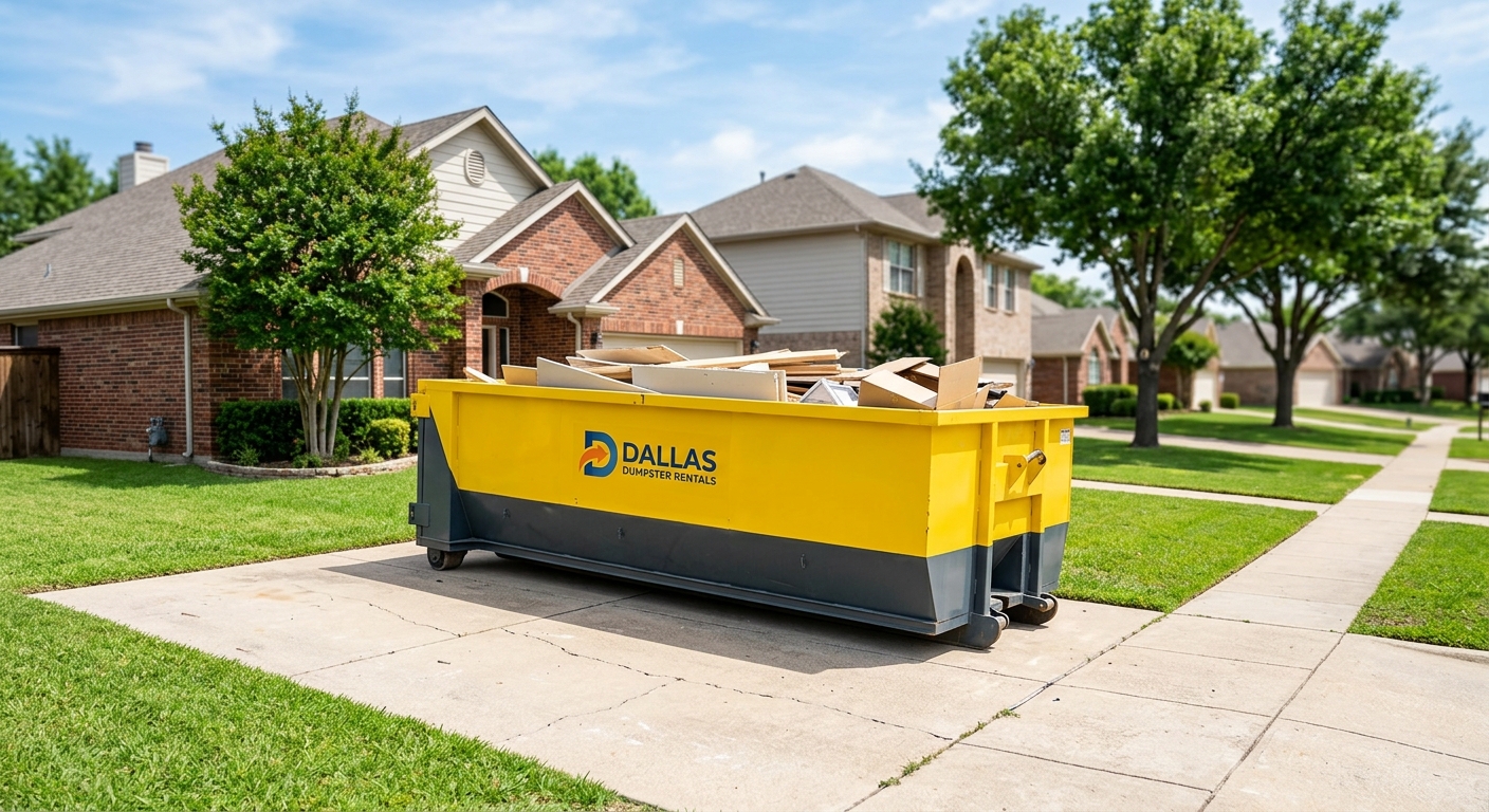 Affordable Roll Off Dumpster Rentals in Richardson & Plano