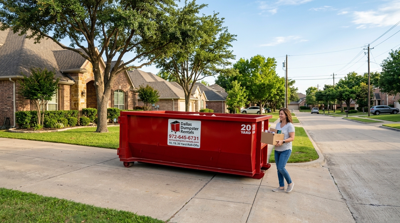 Affordable 20 Yard Dumpster Rental Dallas TX | Local Guide