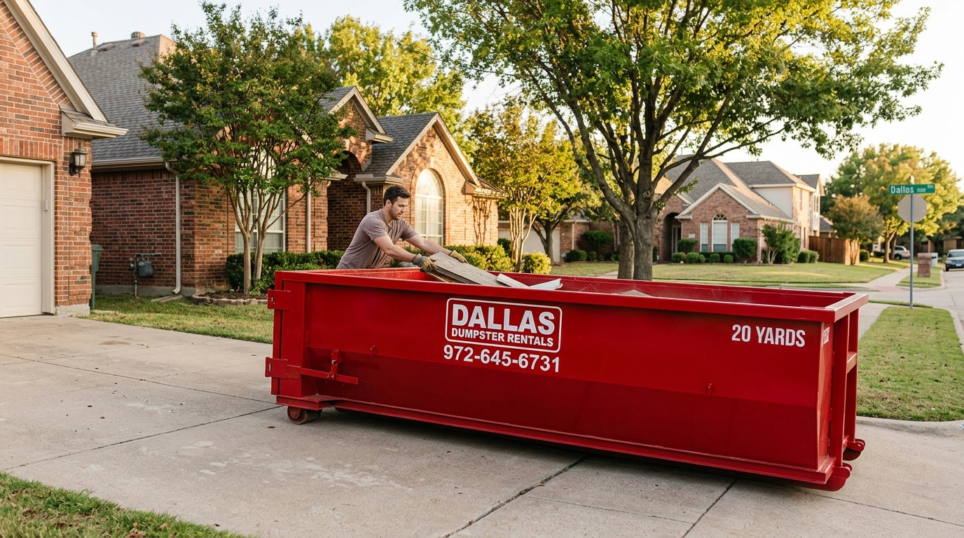Same Day Roll Off Dumpster Rental DFW | Dallas Dumpster Rentals